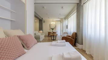 2 dormitorios, caja fuerte, tabla de planchar con plancha y wifi gratis