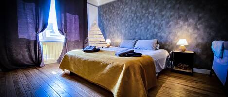 2 chambres, Wi-Fi, literie fournie