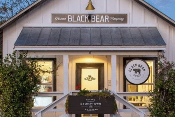 Black Bear Bread Co., a favorite for coffee, pastries & desserts is 4 miles away