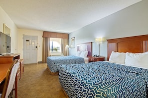 Standard Double Room, 2 Queen Beds, Non Smoking | Desk, laptop workspace, iron/ironing board, free WiFi - REGENCY INN & SUITES (Macon)