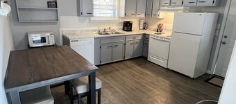  2-bedroom house in Higden with 24x30 covered  parking for boats and lake toys!!