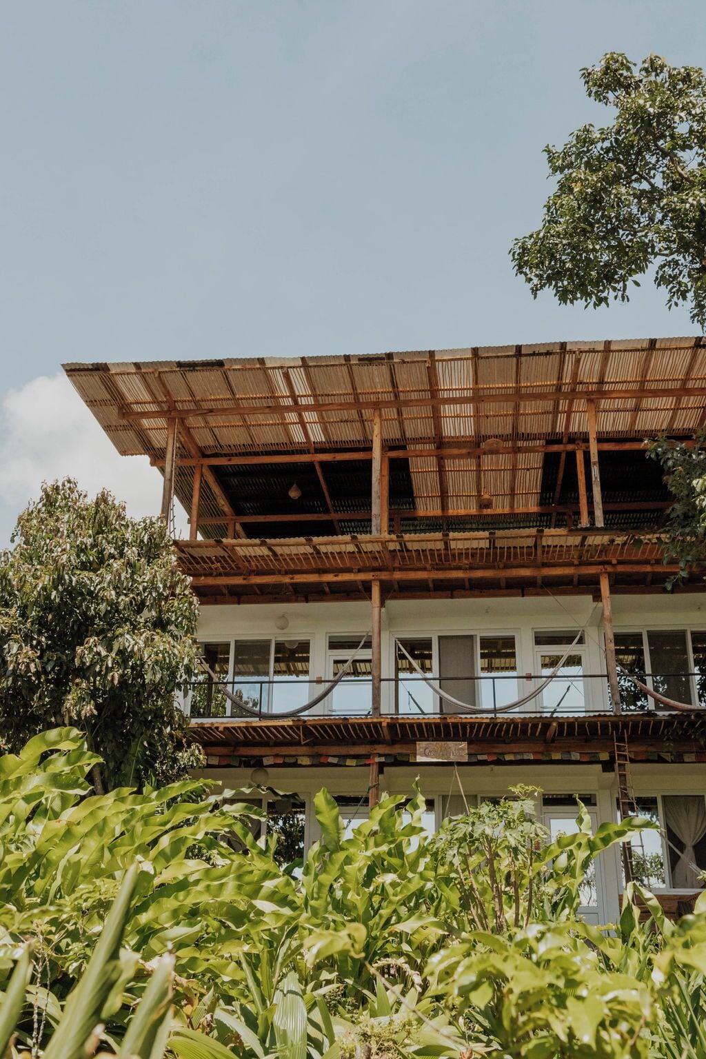 Fassade der Unterkunft