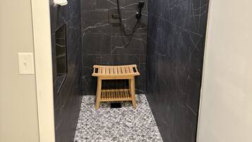 Shower, towels