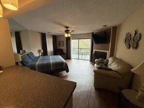 1 غرفة نوم وواي فاي وملاءات أسرّة