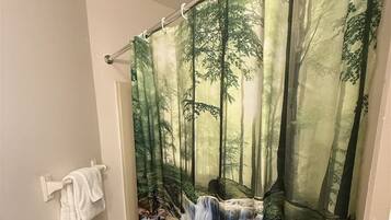 Shower, towels