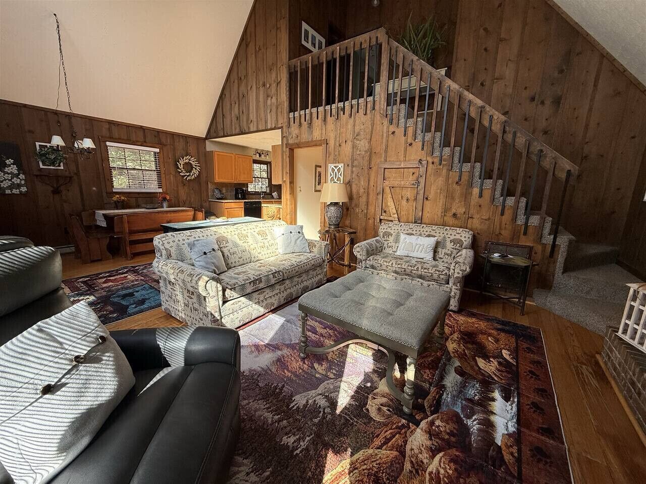 Una Smart TV, una chimenea