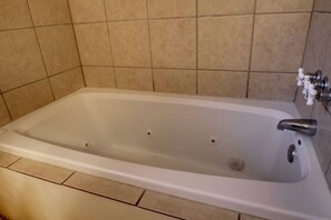 Douche, serviettes fournies