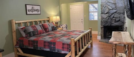 1 غرفة نوم وواي فاي وملاءات أسرّة