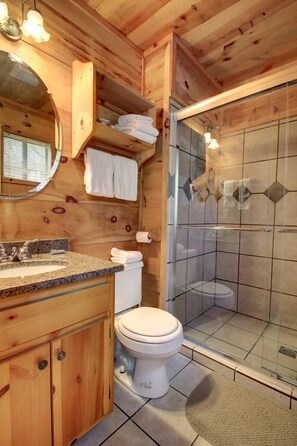 シャワー、タオル