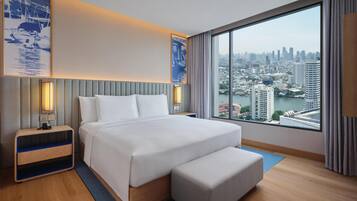 Donzen dekbedden, een kluis op de kamer, individueel gedecoreerd