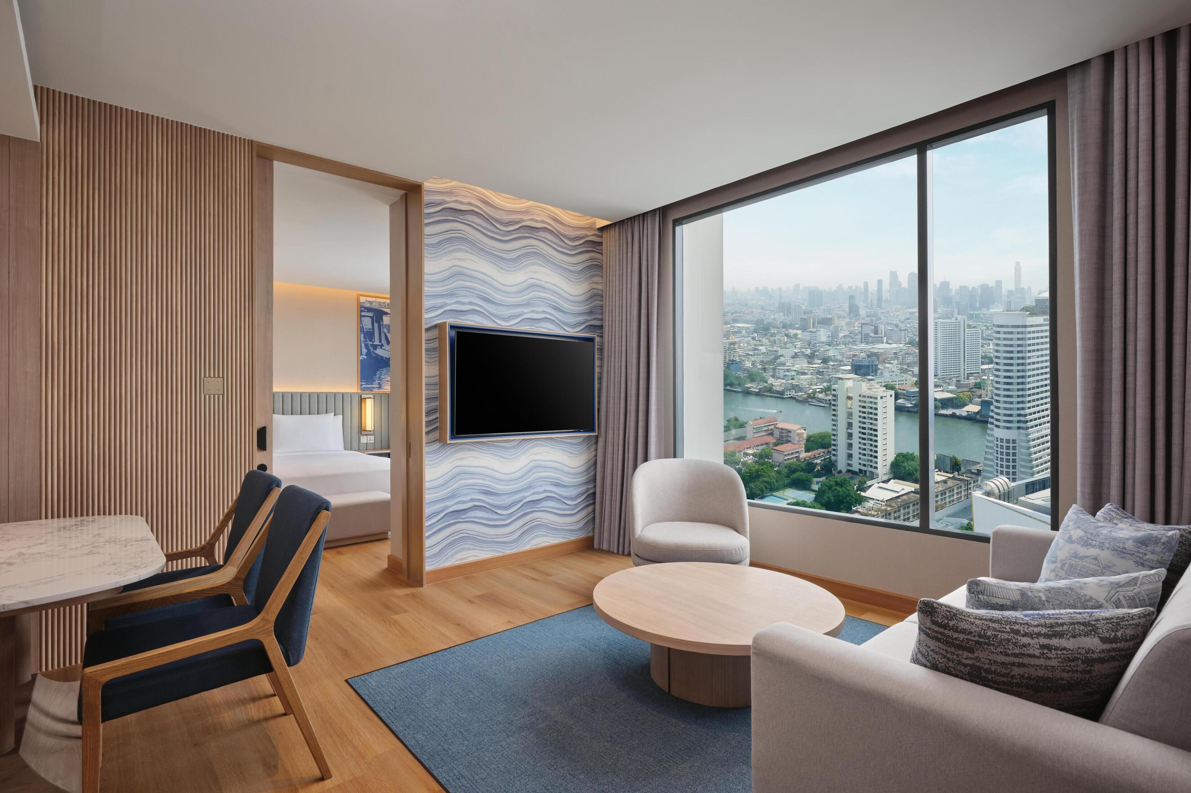 Televisión LED de 55 pulgadas con canales digitales 