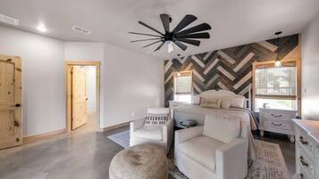 4 chambres, bureau, Wi-Fi gratuit, draps fournis