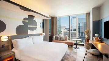 Premium bedding, down duvets, minibar, in-room safe