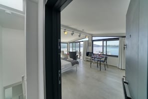1 bedroom, desk, soundproofing, iron/ironing board