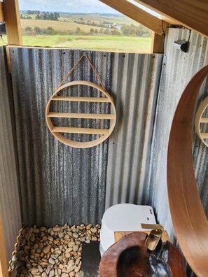 Towels, soap, toilet paper