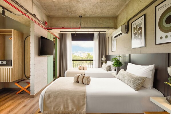 Superior Duplex | 1 bedroom, Egyptian cotton sheets, premium bedding, down comforters