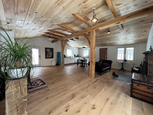 Winter wonderland on over 60 acres.