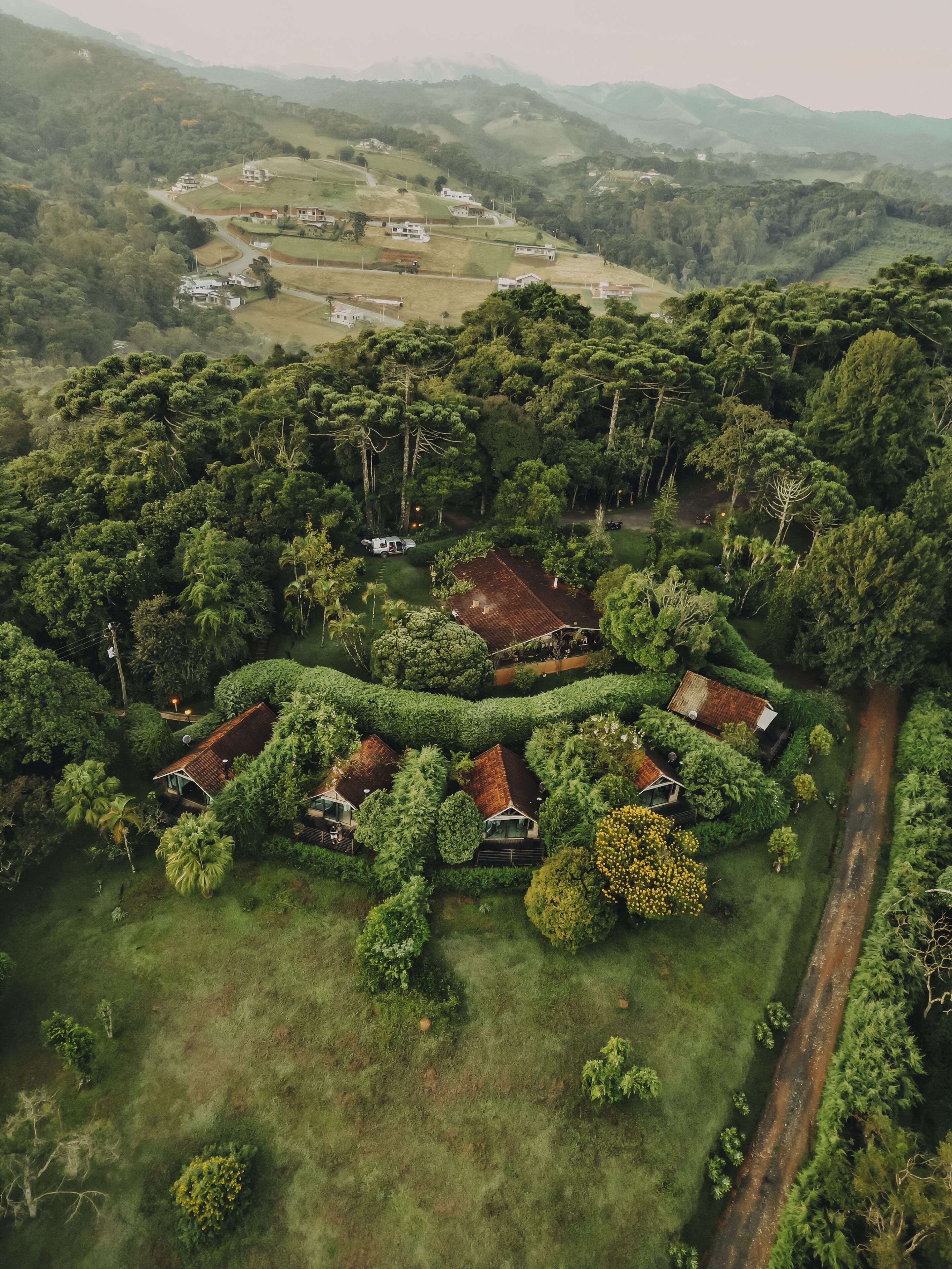 Fachada da propriedade