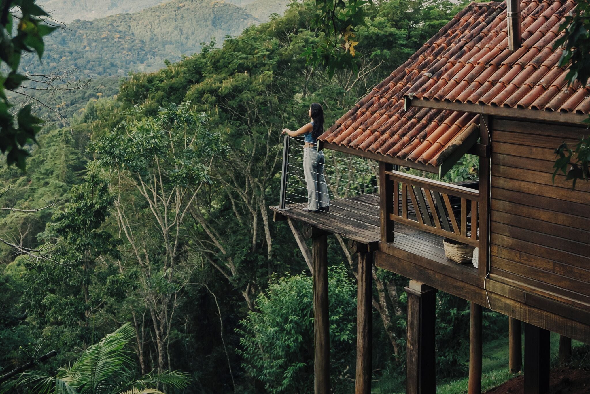 Cabaña | Terraza o patio