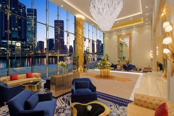 Sitzecke in der Lobby