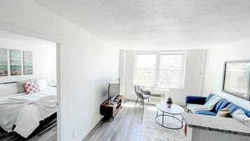 Desk, iron/ironing board, free WiFi, bed sheets