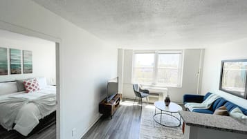 1 chambre, bureau, Wi-Fi gratuit, draps fournis