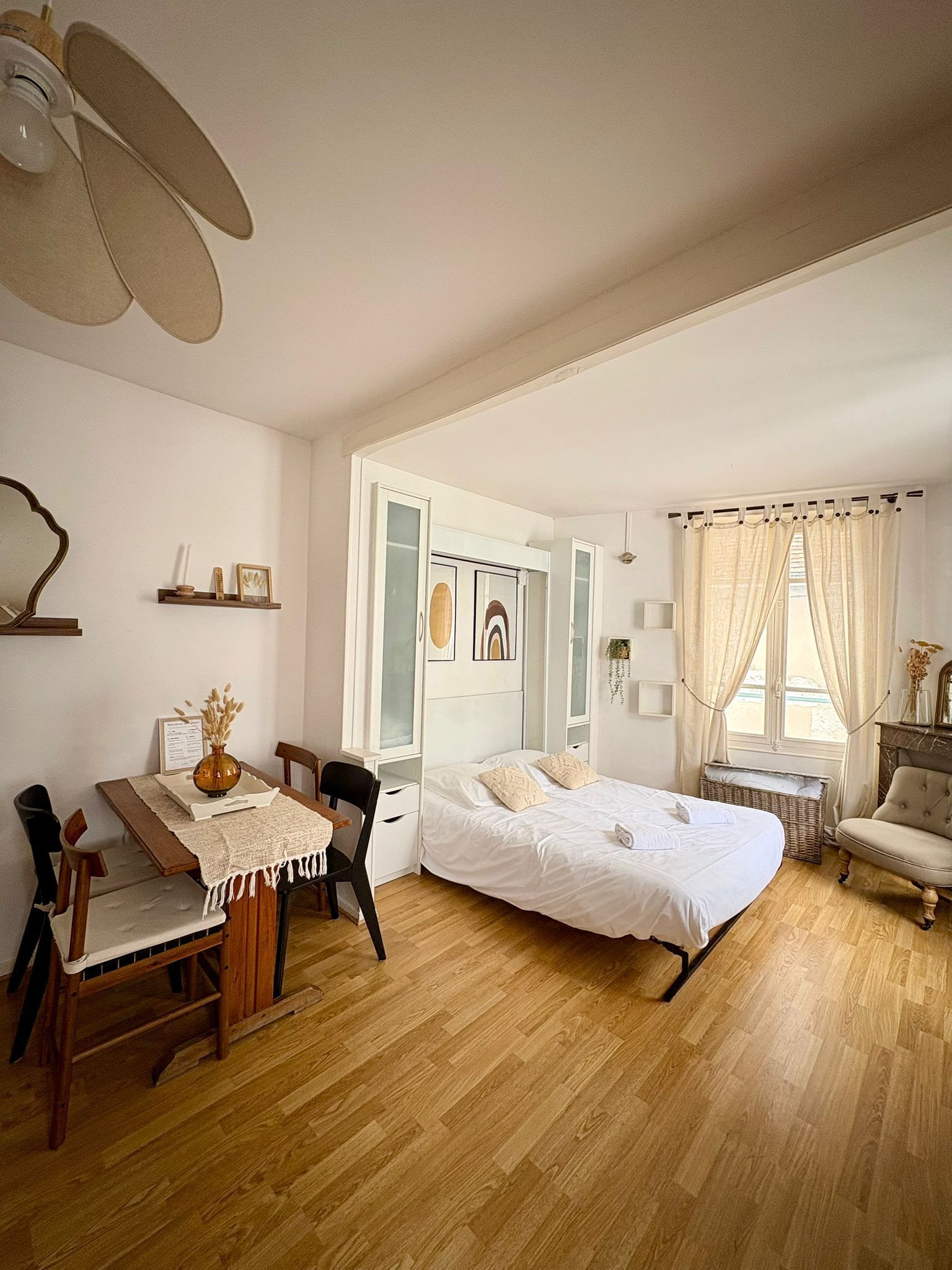 1 bedroom, iron/ironing board, free WiFi, bed sheets