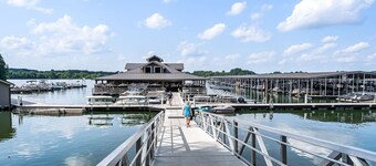 Lakeside Retreat with Golf Cart, Game Room, Fireplace, Pool