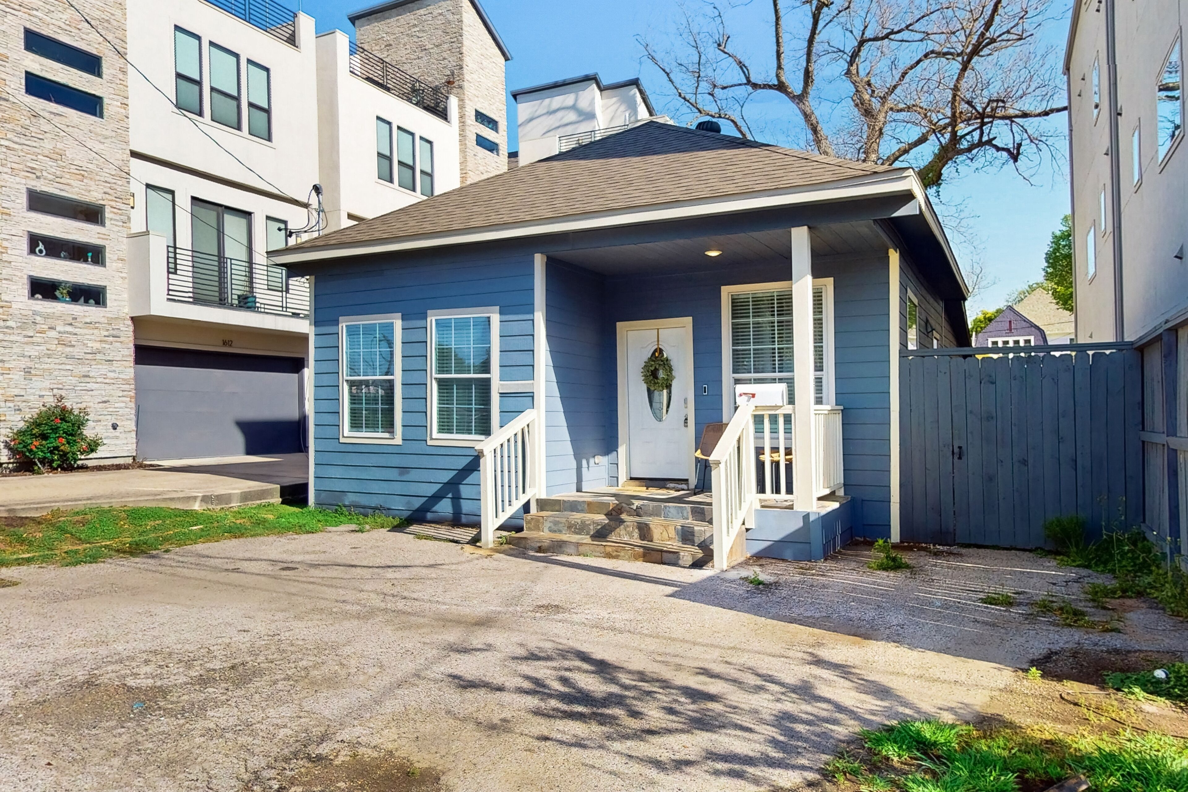 Charming, updated home with porch & central location near downtown