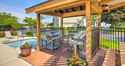 Lakefront Port Clinton Condo w/ Boat Dock & Slip!