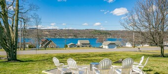Relaxing Lakeview Retreat! Pool, Hot Tub, Firepit, Gameroom Perfect for Groups,