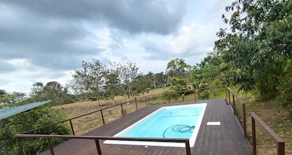 Casa familiar en la zona de Puerto Jiménez cerca de playas y Parque Corcovado.