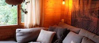 Cozy Wooden House I Forest hideout
