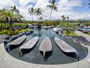 Beheizter Pool