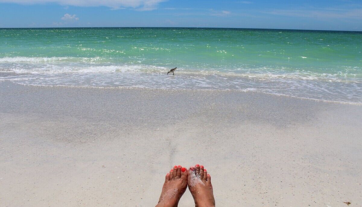 In Strandnähe, Strandtücher