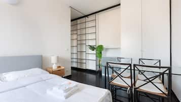 1 soverom, strykejern/-brett, wi-fi og sengetøy