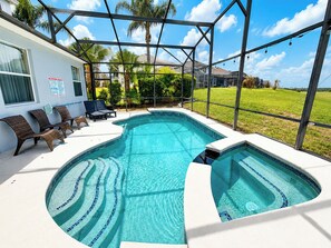 Pool - Golf View, Gameroom,SW facing pool, spa (Davenport)