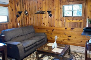 Smart-tv, pejs, dvd-afspiller, bøger