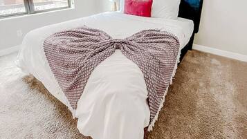 Desk, iron/ironing board, free WiFi, bed sheets