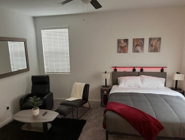 3 bedrooms, iron/ironing board, WiFi, bed sheets