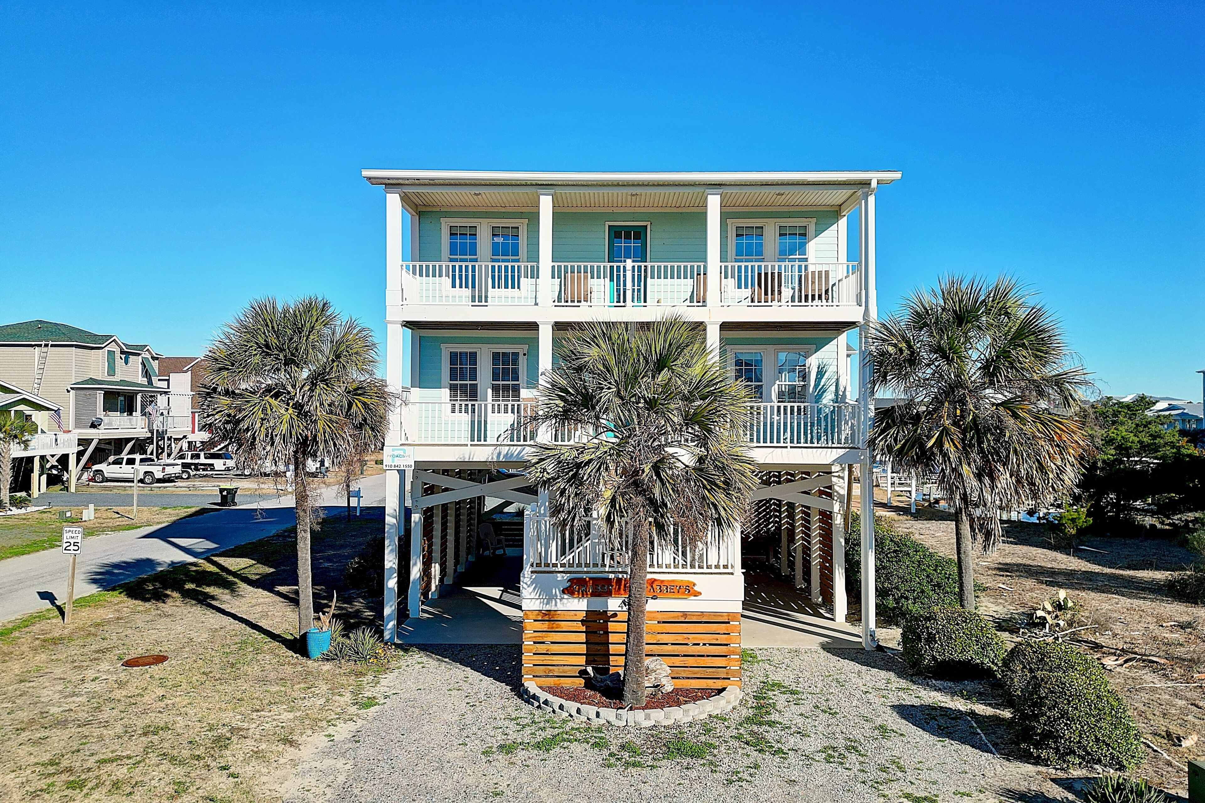 "Crabby Abbey" -  436 OBW 4 Bedroom, 4 Bath Ocean Front Home