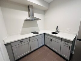 Refrigerador con freezer, microondas