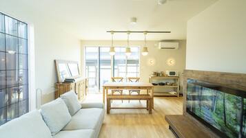 Family Quadruple Room, Multiple Beds, Mountain View | Down duvets, individually decorated, individually furnished