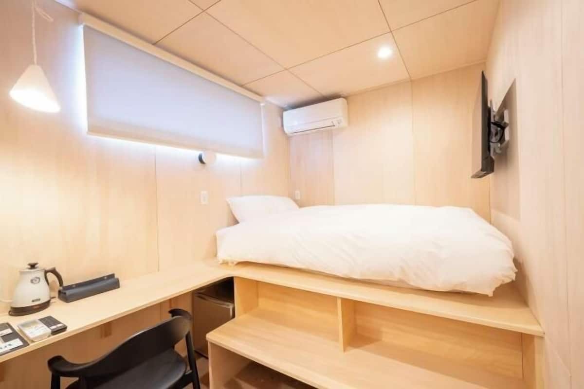 Down duvets, blackout curtains, free WiFi, individually decorated