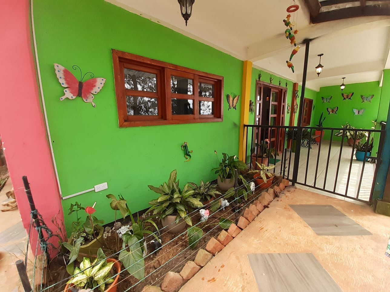 Enceinte de l’hébergement