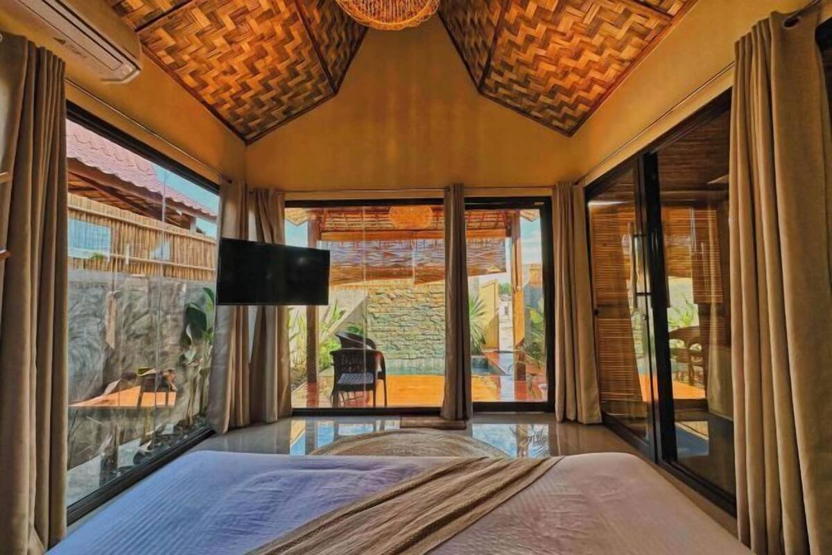 1 habitación, sábanas de algodón egipcio y ropa de cama de alta calidad