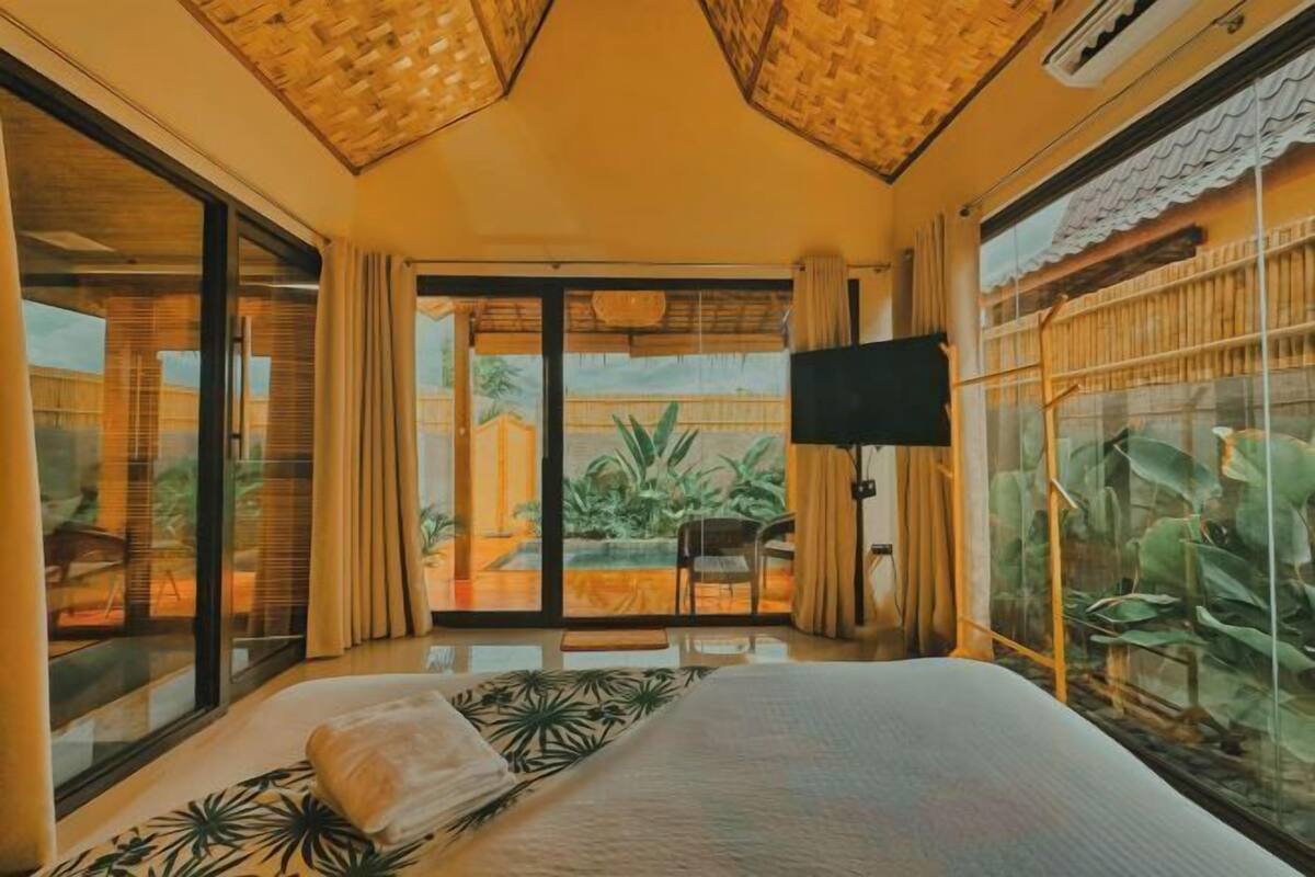 1 habitación, sábanas de algodón egipcio y ropa de cama de alta calidad