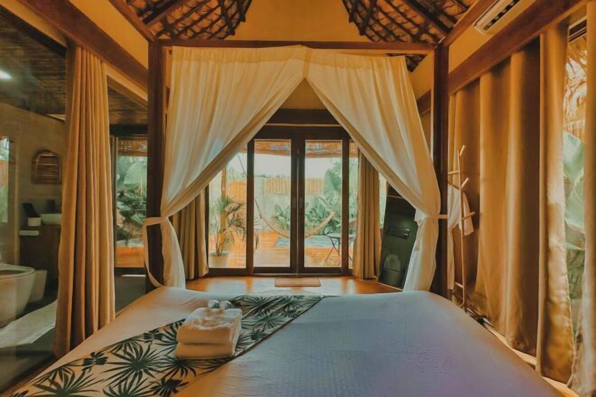 1 habitación, sábanas de algodón egipcio y ropa de cama de alta calidad