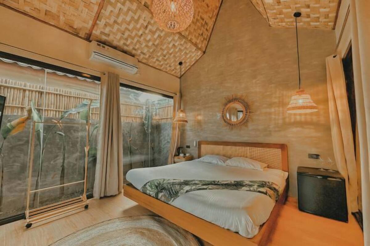1 habitación, sábanas de algodón egipcio y ropa de cama de alta calidad