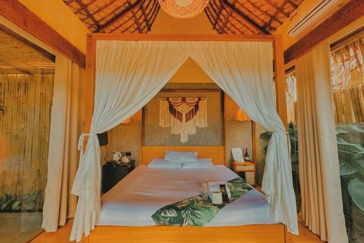 1 habitación, sábanas de algodón egipcio y ropa de cama de alta calidad